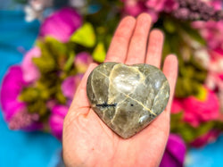 Garnierite Hearts, Green Moonstone, Ethically Sourced Crystals (ONLINE ORDER ONLY)