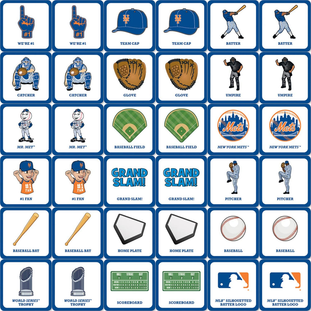 New York Mets Matching Game