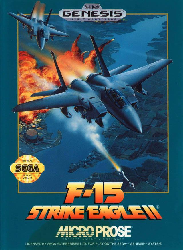 F-15 Strike Eagle II (Sega Genesis) (ONLINE ORDER ONLY)