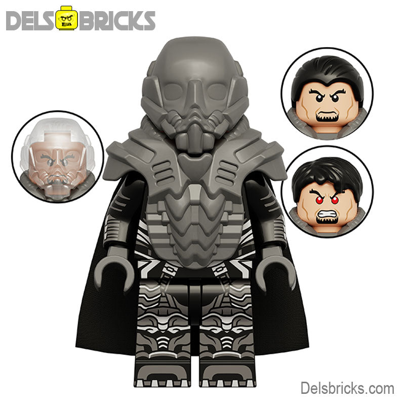 General Zod in Armor Suit Lego Minifigures Custom Toys (ONLINE ORDER ONLY)