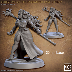 Genevieve of the Enchanted Lake (Female Human Priestess) (Online Order Only)