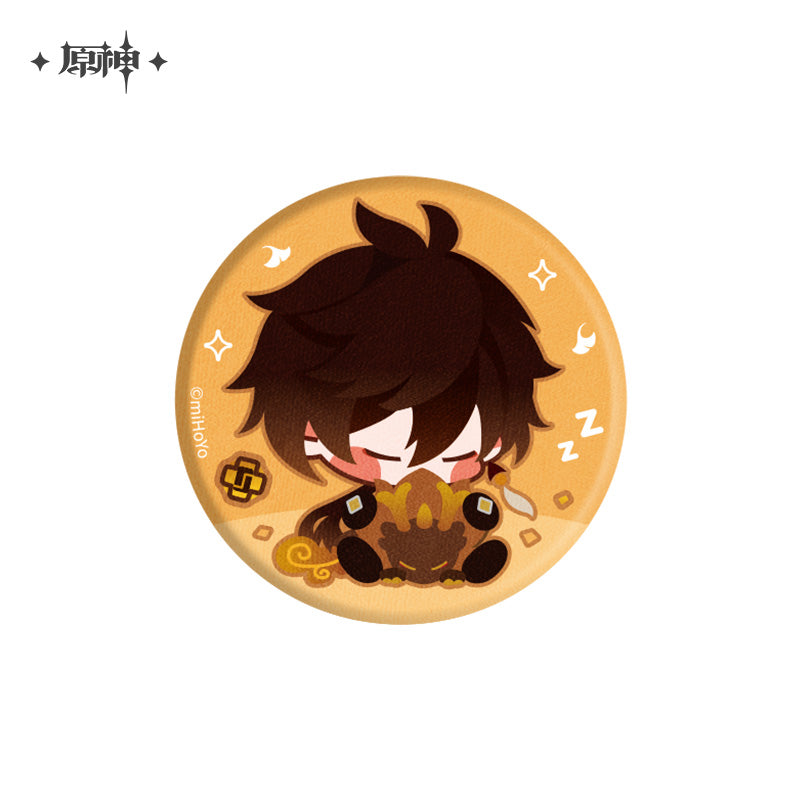 Genshin Impact Chibi Character Plush Badge (ONLINE ORDER ONLY)