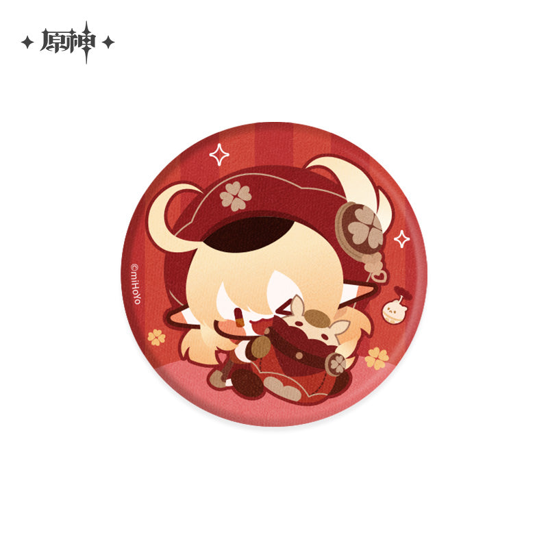 Genshin Impact Chibi Character Plush Badge (ONLINE ORDER ONLY)