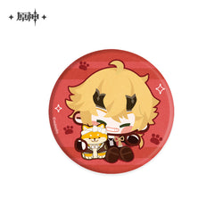 Genshin Impact Chibi Character Plush Badge (ONLINE ORDER ONLY)