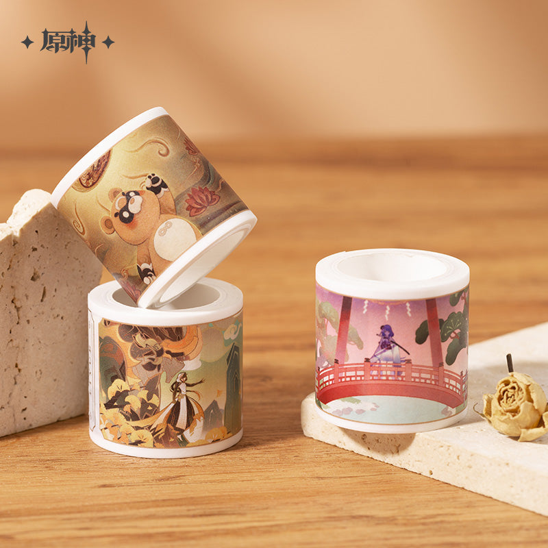 Genshin Impact Earthly Glimpses Series Washi Tape (ONLINE ORDER ONLY)