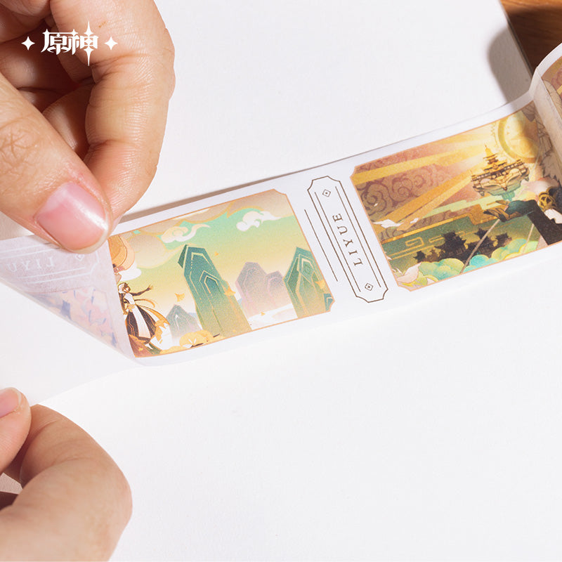 Genshin Impact Earthly Glimpses Series Washi Tape (ONLINE ORDER ONLY)