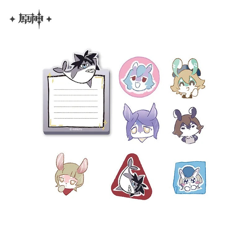 Genshin Impact FES 2024 Series Sticky Note Paper Sticker Set (ONLINE ORDER ONLY)