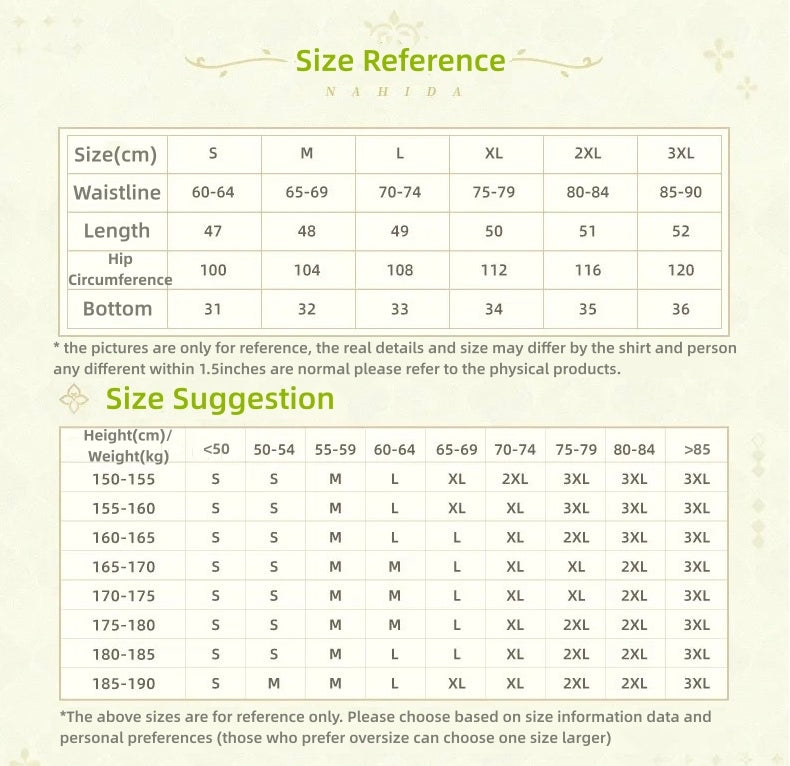 Nahida Theme Impression Series Shorts (ONLINE ORDER ONLY)