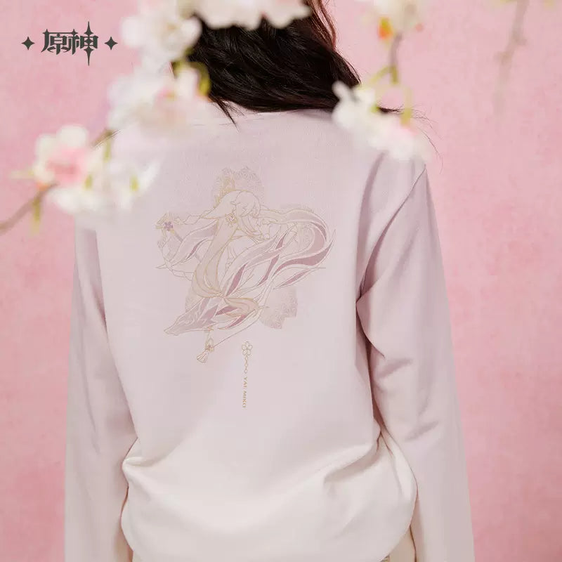 Yae Miko Impression Series Gradient Long-Sleeved T-shirt (ONLINE ORDER ONLY)