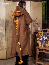 Zhongli Theme Impression Series Exuvia Plush Home Robe (Including Eye Mask) (ONLINE ORDER ONLY)