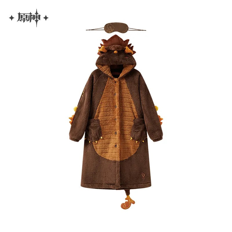 Zhongli Theme Impression Series Exuvia Plush Home Robe (Including Eye Mask) (ONLINE ORDER ONLY)