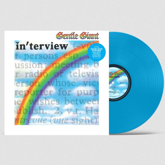 Gentle Giant - Interview: Steven Wilson Remix (Colored Vinyl, Sky Blue) [Vinyl] (ONLINE ORDER ONLY)