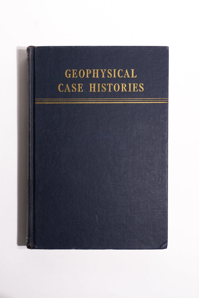 Geophysical Case Histories Vol. l (ONLINE ORDER ONLY)