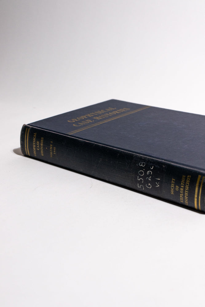 Geophysical Case Histories Vol. l (ONLINE ORDER ONLY)