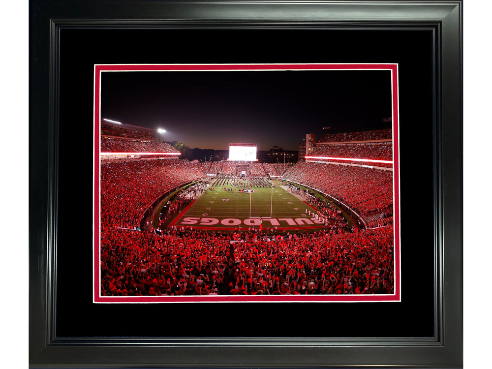 Framed Sanford Stadium Georgia Bulldogs 11"x14" NCAA Football Photo Professionally Matted