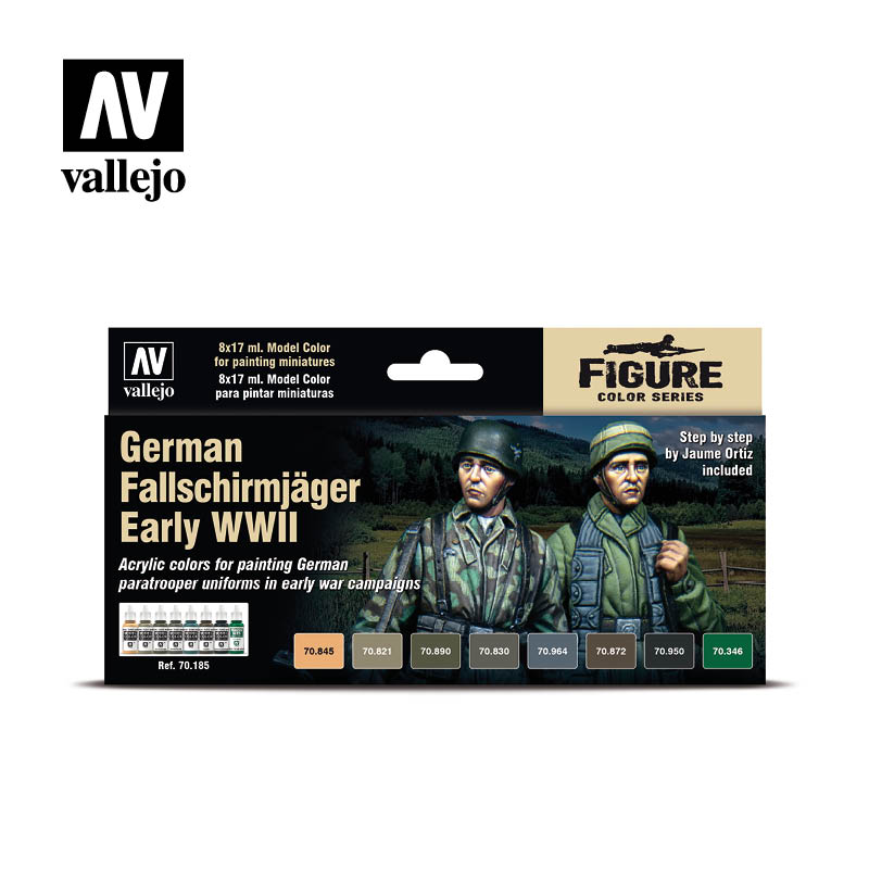 Model Color Figure Series - German Fallschirmjager Early WWII