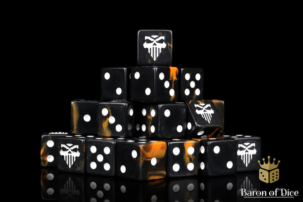 Seething Lava Dice (ONLINE ORDER ONLY)