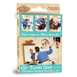 Saturday Evening Post - Norman Rockwell Playing Cards - 54 Card Deck