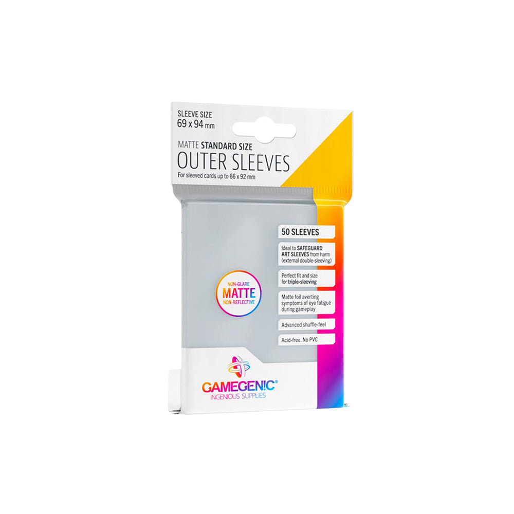Gamegenic: Outer Sleeves Standard Size (Online Order Only)