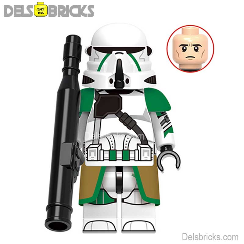 41st Airborne Clone trooper | Lego Star Wars Minifigures Custom Toys (ONLINE ORDER ONLY)