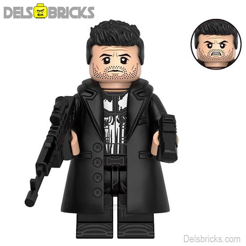The Punisher Frank Castle Lego Minifigures Custom Toys 1 (ONLINE ORDER ONLY)