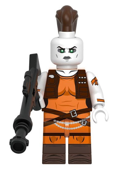 Bounty Huntress Custom Minifig (ONLINE ORDER ONLY)