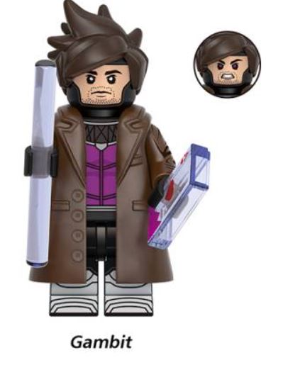 Card-Throwing Mutant Custom Minifig
