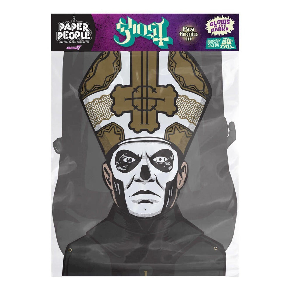 Super7 - Ghost Paper People - Papa Emeritus III (Large Item, Collectible, Figure, Action Figure) [Collectibles] (ONLINE ORDER ONLY)