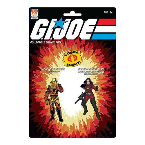 G.I. Joe Destro and Baroness Pin Set 2-Pack - Previews Exclusive (Online Order Only)