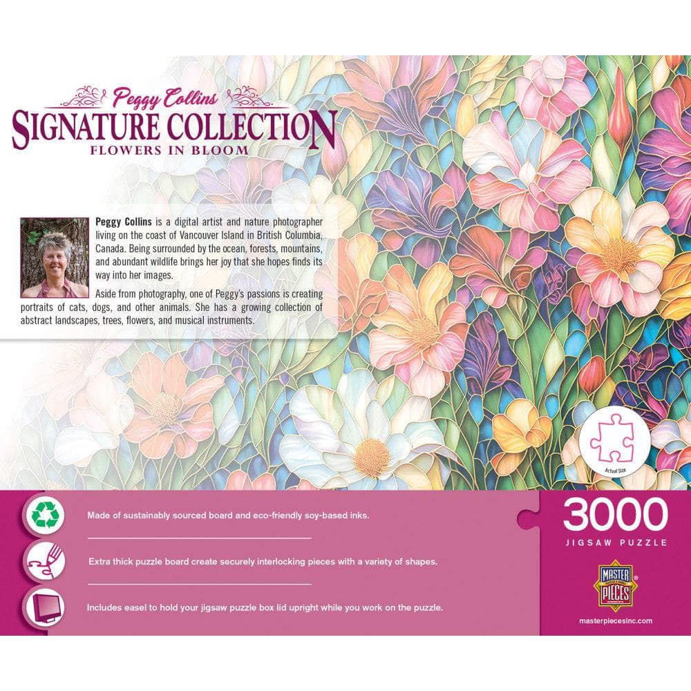 Signature Collection - Flowers in Bloom 3000 Piece Jigsaw Puzzle