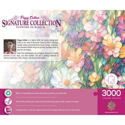 Signature Collection - Flowers in Bloom 3000 Piece Jigsaw Puzzle