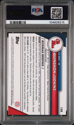 Graded 2023 Topps Bowman U Sapphire Quinshon Judkins #135 Rookie RC Football Card PSA 10 Gem Mint
