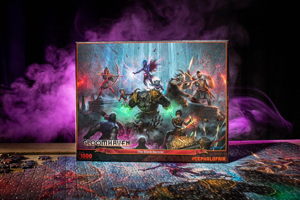 Gloomhaven 1000-Piece Puzzle: The Black Barrow
