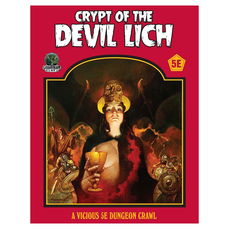 Dungeon Crawl Classics: Crypt of the Devil Lich (5E Edition) (ONLINE ORDER ONLY)