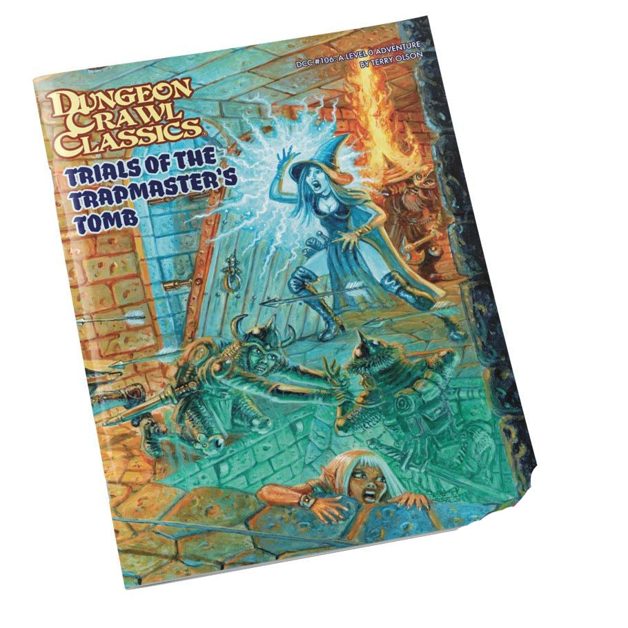 Dungeon Crawl Classics: Trials of the Trapmaster’s Tomb #106 (ONLINE ORDER ONLY)