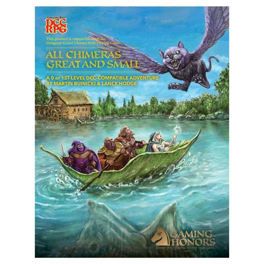 Dungeon Crawl Classics: All Chimeras Great and Small (DCC Edition) (ONLINE ORDER ONLY)