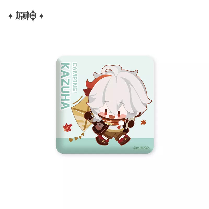 Go Camping Series Square Badge (ONLINE ORDER ONLY)