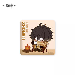 Go Camping Series Square Badge (ONLINE ORDER ONLY)