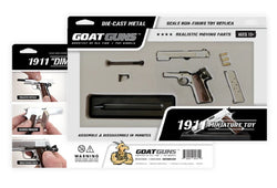 GoatGuns Mini 1911 Suppressor for 1911 Models "” Silver