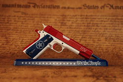 GoatGuns 1/2.5 Scale Die Cast 1911 Hand Gun Model, USA 1911-USA (ONLINE ORDER ONLY)
