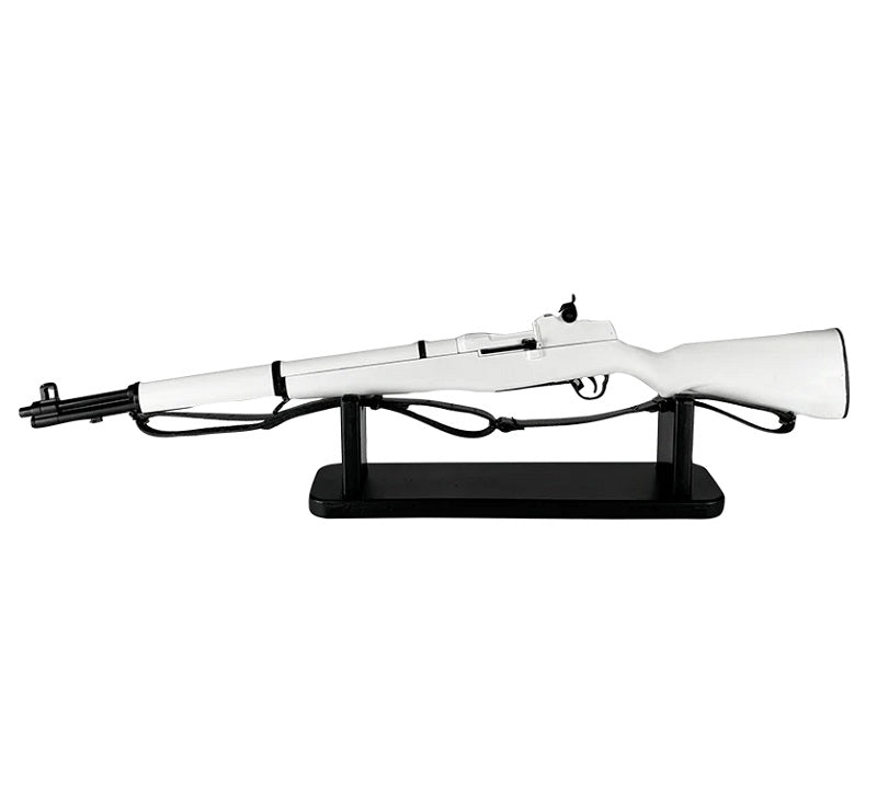 GoatGuns 1/3 Scale Diecast Arctic Kit – Special White Edition SVD, M1 Garand & FN SCAR Combo