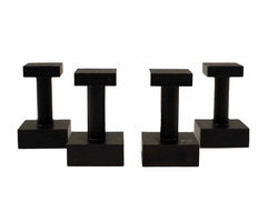 GoatGuns Adhesive Square Wall Peg Mounts (Pack of 4) for GoatGuns Models