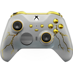MODDEDZONE GOLD THUNDER XBOX ELITE SERIES 2 CUSTOM MODDED CONTROLLER
