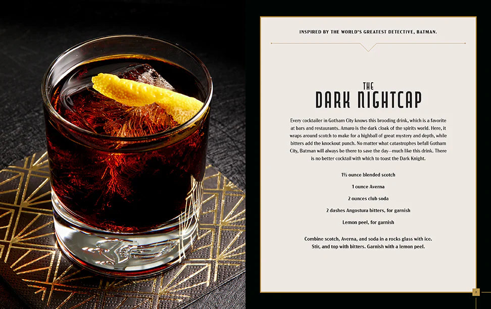 Batman DC Comics Gotham City Cocktails Gift Set (ONLINE ORDER ONLY)