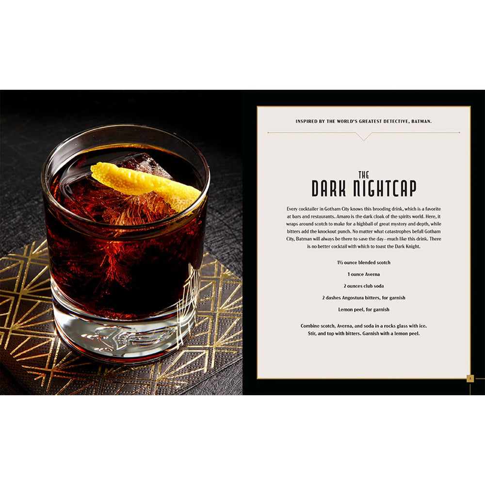 Batman DC Comics Gotham City Cocktails Gift Set (ONLINE ORDER ONLY)