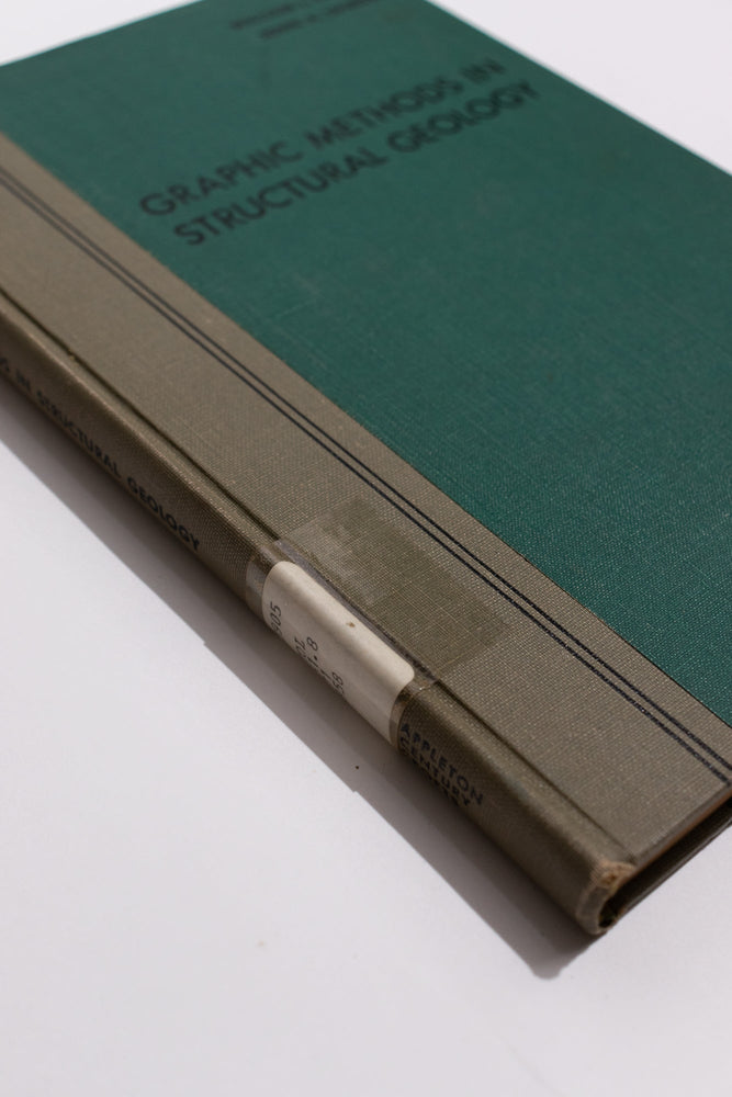 Graphic Methods In Structural Geology (ONLINE ORDER ONLY)