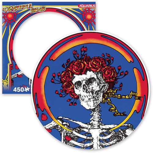 Grateful Dead Skull & Roses 450 Piece Picture Disc Puzzle [Puzzle] (ONLINE ORDER ONLY)