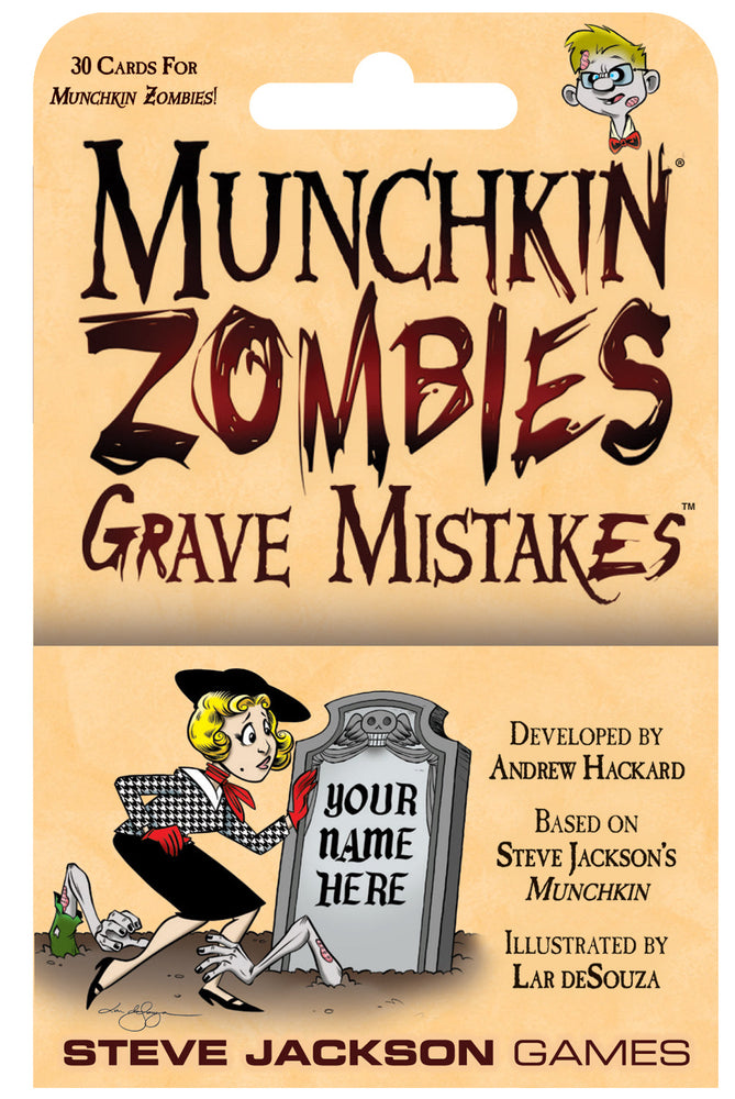 Munchkin Zombies: Grave Mistakes (ONLINE ORDER ONLY)