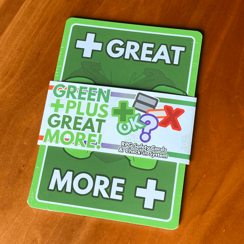 GREEN +PLUS GREAT MORE! (ONLINE ORDER ONLY)