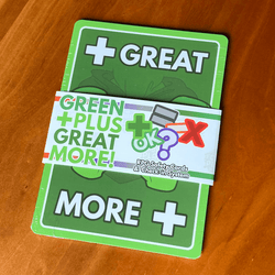 GREEN +PLUS GREAT MORE! (ONLINE ORDER ONLY)